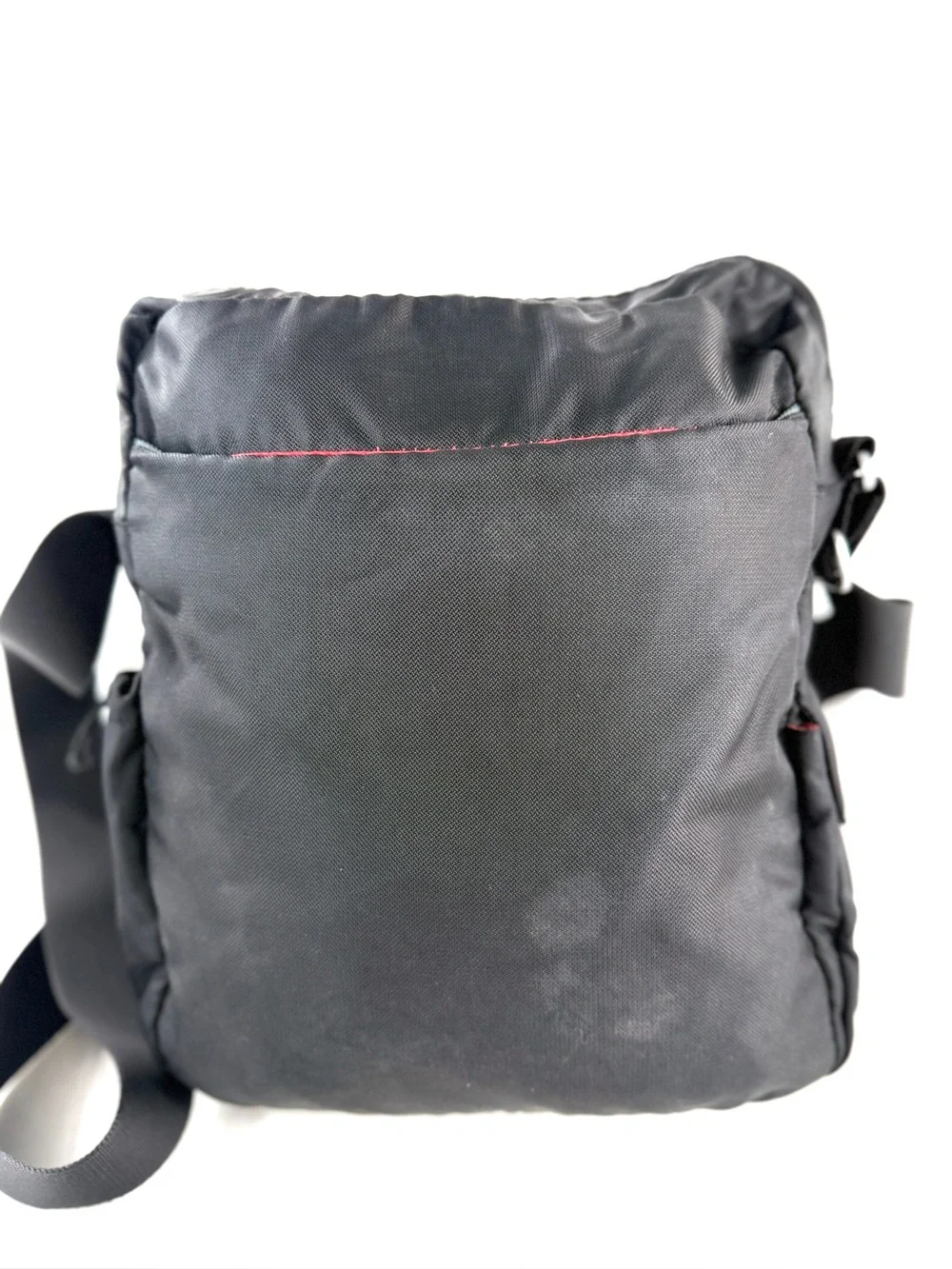 Tumi T-Tech Black Gray Ballistic Nylon Messenger Bag Business Travel Tech